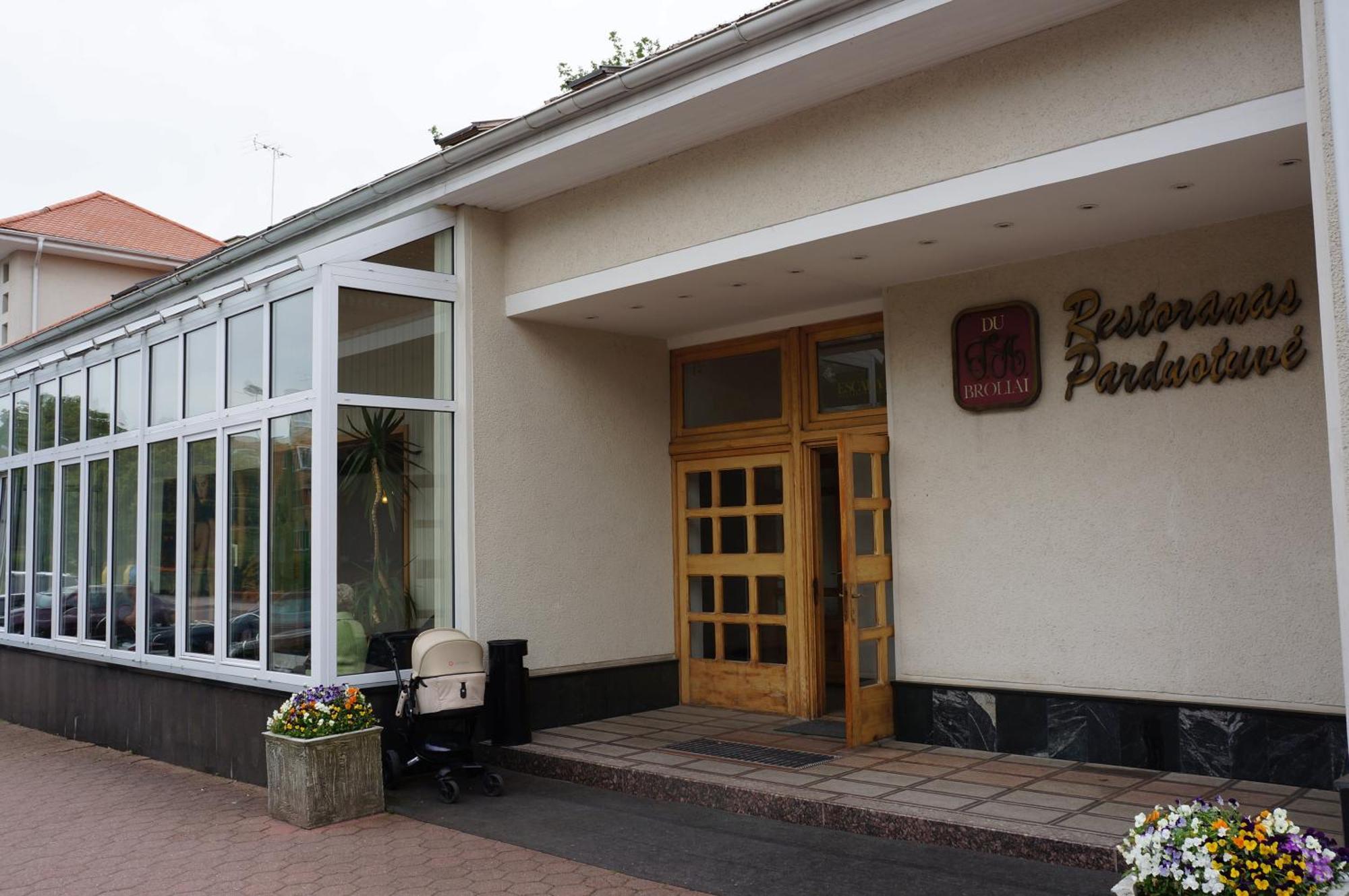 Du Broliai Hotel Palanga Exterior foto